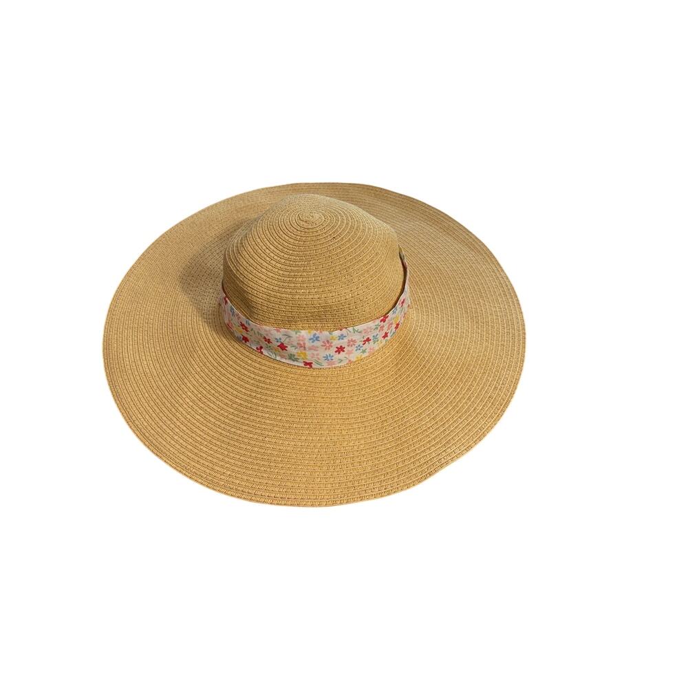 Crewcuts Floppy Hat Size S-M With Flortal Trim